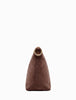 The Sadia Eco Suede Bag - Chocolate