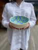 Noss and Co Small Bowl - Blue & Green Gingham