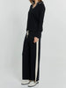 Makenna Knit Pant - Black/ Cream