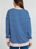 Tide Sweatshirt - Blue/Pink Stripe