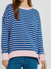 Tide Sweatshirt - Blue/Pink Stripe