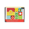Petit Collage Busy Garden Wooden Discovery Blocks