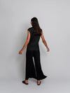 Simply Pleat Swing Pant - Black