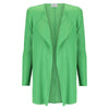 Simply Pleat Cardigan - Lime