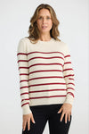 Cleo Knit - Berry Stripe