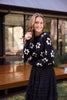 Flower Knit - Black/Natural