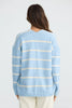 Hallie Knit - Blue Stripe
