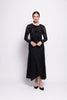 International Velvet Top - Black Splatter