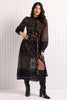 Stitchuation Dress - Black Embroidery