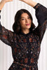Stitchuation Dress - Black Embroidery