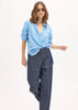 Muhle Denim Barrel Pant - Dark Wash