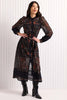 Stitchuation Dress - Black Embroidery