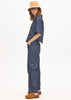 Muhle Denim Barrel Pant - Dark Wash
