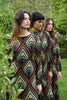 Zip It Low Dress - Geo