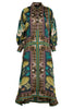 The Line Of Time Dress - Moth