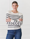 Gwynie Knit - Navy/White Stripe
