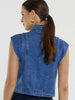 Christian Denim Vest