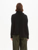 Roll Hem Pocket Knit - Black