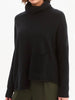 Roll Hem Pocket Knit - Black