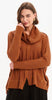 Boxy Rib Sleeve Knit - Amberstone