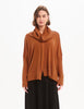 Boxy Rib Sleeve Knit - Amberstone