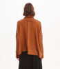 Boxy Rib Sleeve Knit - Amberstone