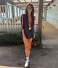 Arm Stripe Blazer - Navy Stripe