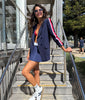 Arm Stripe Blazer - Navy Stripe