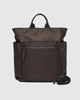 Bronx Nylon Backpack - Chocolate