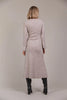 Merano Knit Dress - Flax