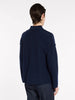 Boiled Wool Jacket - Navy