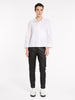 Topstitched Shirt - White