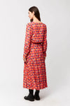 Beka Dress - Coral Geo