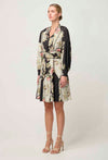 Emersyn Pannelled Dress - Mariposa Nero