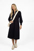 Dune Midi Dress - Black