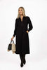 Dune Midi Dress - Black