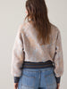 Jacquard Bomber Jacket - Soft Blue