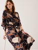All Over Print Midi Dress