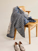 Blue Jacquard Embroidery Jacket - Midnight