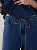 Loose Fit Denim Pull-On Jeans