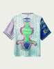 Aya Knit Collar Shirt - Runic Whisper