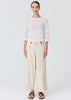 Anise Crop Denim Pant - Chalk