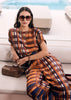 Lattice Top - Amber Check