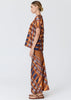 Lattice Top - Amber Check