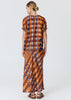 Lattice Top - Amber Check
