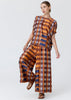 Lattice Pant - Amber Check