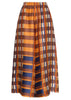 Lattice Pant - Amber Check