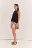 Krista Pointelle Tank - Black