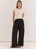 Talia Jersey Top - Cream