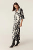 Rita Midi Dress - Deco Print